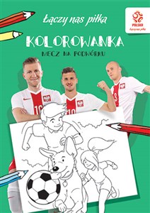 Picture of PZPN Piłka nożna Mecz na podwórku Kolorowanka