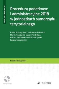 Picture of Procedury podatkowe i administracyjne 2018 w jednostkach samorządu terytorialnego + płyta CD