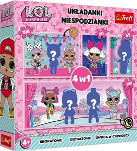 Picture of Puzzle 4w1 LOL Surprise! TREFL