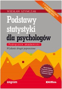 Picture of Podstawy statystyki dla psychologów Podręcznik akademicki