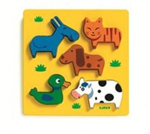 Obrazek Układanka drewniana Zagroda