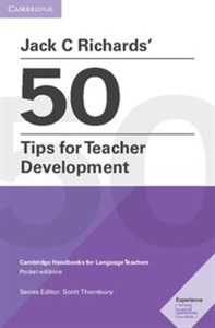 Picture of Jack C Richards` 50 Tips for Teacher Development Cambridge Handbooks for Language Teachers