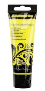 Picture of Farba akrylowa 75ml 004 żółta