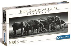 Obrazek Puzzle 1000 Panorama HQ Herd Of Giants 39836