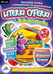 Obrazek Zabawa i Nauka Literki Cyferki + Gotowy do szkoły