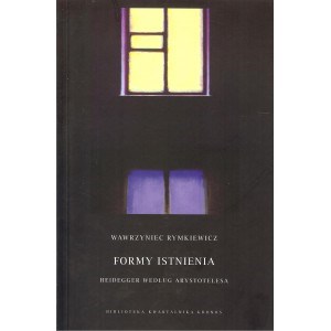 Picture of Formy istnienia Heidegger według Arystotelesa