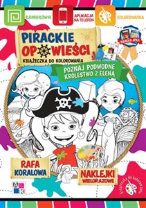 Obrazek Pirackie opowieści Książeczka do kolorowania Poznaj podwodne królestwo z Eleną