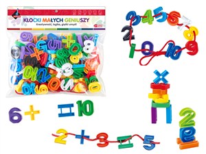 Picture of Cyfry plastikowe 100 sztuk