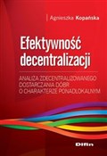Polska książka : Efektywnoś... - Agnieszka Kopańska