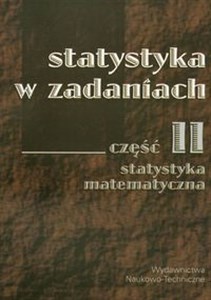 Picture of Statystyka w zadaniach cz.2 Statystyka matematyczna