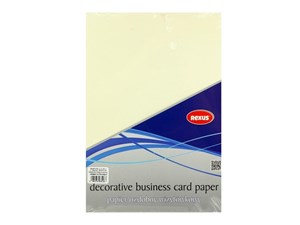 Picture of Papier wizytówkowy A4/20K kremowy Płótno