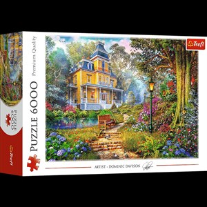 Obrazek PUZZLE 6000 Letnia Rezydencja 65007