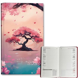 Picture of Kalendarz 2026 A6 tygodniowy Sakura