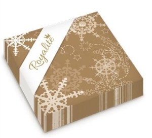 Obrazek Serwetki Royalite 33/3/20 Złote gwiazdy