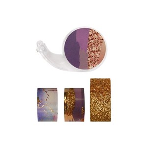 Obrazek Zestaw mini taśm Washi z podajnikiem