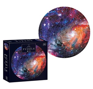 Picture of Puzzle 500 Round Galaxy 1