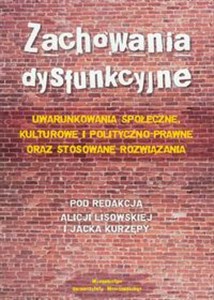 Picture of Zachowanie dysfunkcyjne Uwarunkowania społeczne, kulturowe i polityczno-prawne oraz stosowane rozwiązania