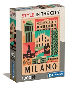 Obrazek Puzzle 1000 Compact Milano 39842