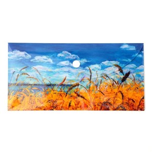 Obrazek Teczka kopertowa PP DL Niebo Vista Narcissus grubość 28 mikronów, zamykane na zatrzask typu napa