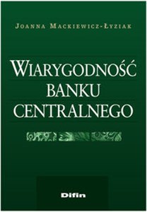 Picture of Wiarygodność banku centralnego