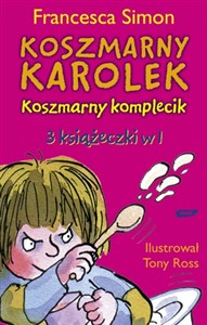 Picture of Koszmarny Karolek Koszmarny komplecik + CD 3 książeczki w 1