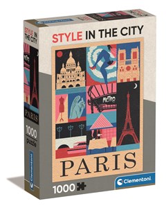 Picture of Puzzle 1000 Compact Paris 39843