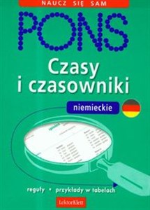 Picture of PONS Czasy i czasowniki niemieckie reguły i przykłady w tabelach