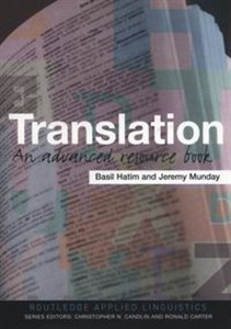 Obrazek Translation An Advanced Resource Book