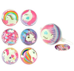 Obrazek Jednorożcowe piłki piankowe mix wzorów