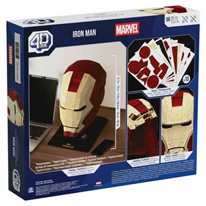 Obrazek Puzzle 4D Kask Iron Man'a