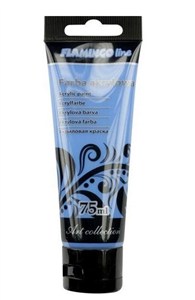 Obrazek Farba akrylowa 75ml 066 niebieska