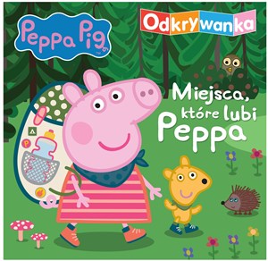 Picture of Peppa Pig Odkrywanka Miejsca, które lubi Peppa