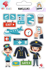 Picture of Naklejki dla dzieci Na lotnisku