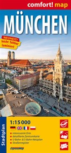 Obrazek München laminowany plan miasta 1:15 000