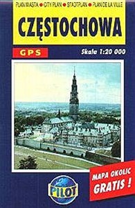 Obrazek Częstochowa Plan miasta 1: 20 000
