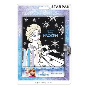 Picture of Zestaw kreatywny Pamiętnik z pisakami Frozen