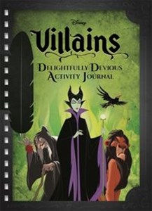 Obrazek Disney Villains Journal Delightfully Devious Activity Journal