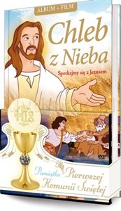 Obrazek Chleb z Nieba Spotkajmy się z Jezusem Pamiątka Pierwszej Komunii Świętej z płytą DVD