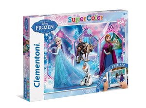 Picture of Puzzle z aplikacją  Frozen 104 el.