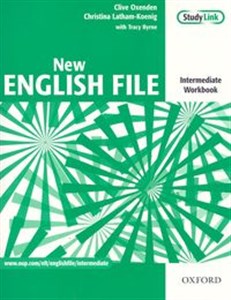 Obrazek New English File Intermediate Workbook + CD Szkoły ponadgimnazjalne