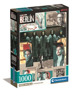 Obrazek Puzzle 1000 Compact Netflix Berlin 39848