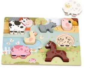 Picture of Puzzle drewniane Zwierzątka