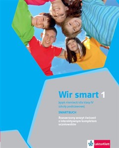 Picture of Wir Smart 1 Język niemiecki dla klasy 4 Smartbuch Rozszerzony zeszyt ćwiczeń z interaktywnym kompletem uczniowskim Szkoła podstawowa