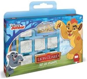 Obrazek Pieczątki w walizce 7 sztuk Król Lew Lwia Straż