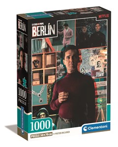 Obrazek Puzzle 1000 Compact Netflix Berlin 39849