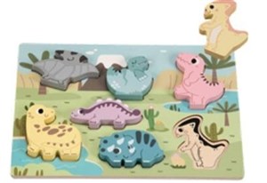 Picture of Puzzle drewniane Dinozaury