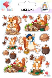 Picture of Naklejki dla dzieci Wiewiórki