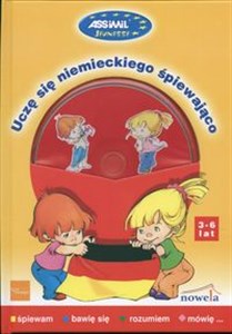 Obrazek Uczę się niemieckiego śpiewająco + CD 3-6 lat