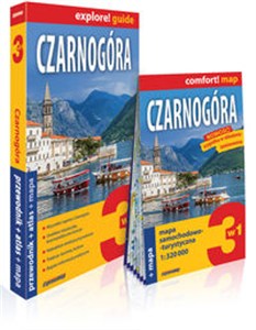 Picture of Czarnogóra explore! guide 3w1: przewodnik + atlas + mapa