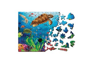 Obrazek Drewniane puzzle DIVING PARADISE L